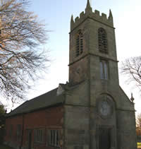 Picture of the Church Tower at St. Michaels, Hoole